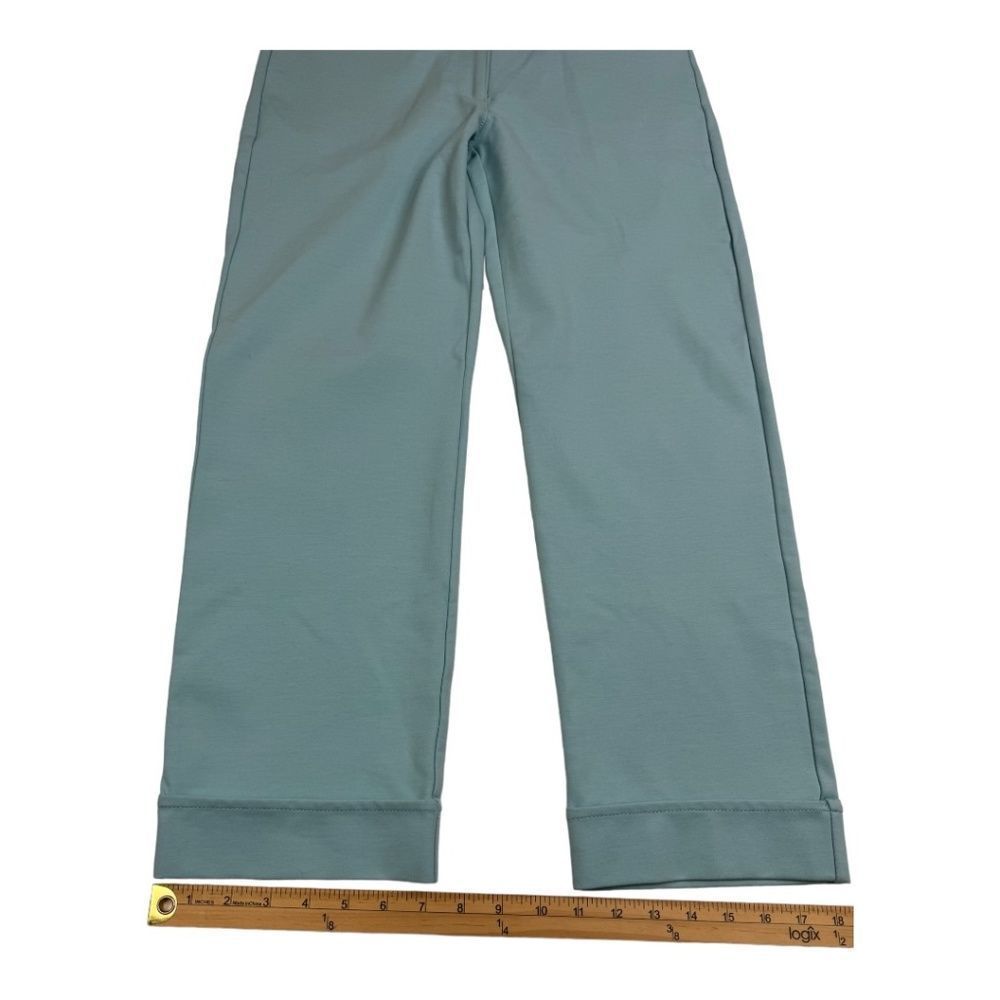 Betabrand Cropped Ankle Pants in Light Blue - Picture 12 of 12